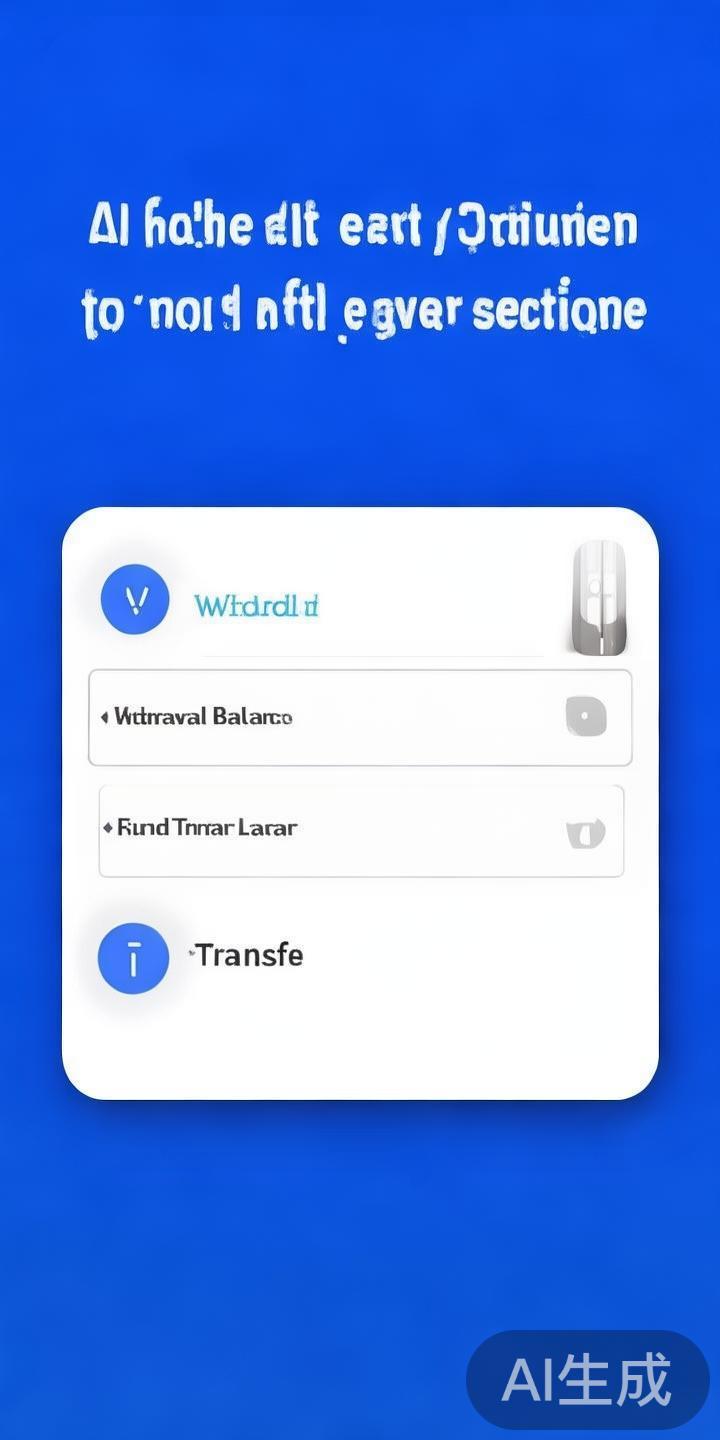 第二步，选择“取款”或“资金转出”功能。进入转出界